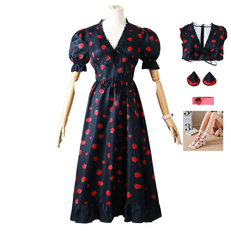 SPY×FAMILY Cosplay Costume Anya Strawberry Dress Sweet Style Cosplay Outfit
SPY×FAMILY Cosplay Costume Anya Strawberry Dress Sweet Style Cosplay Outfit