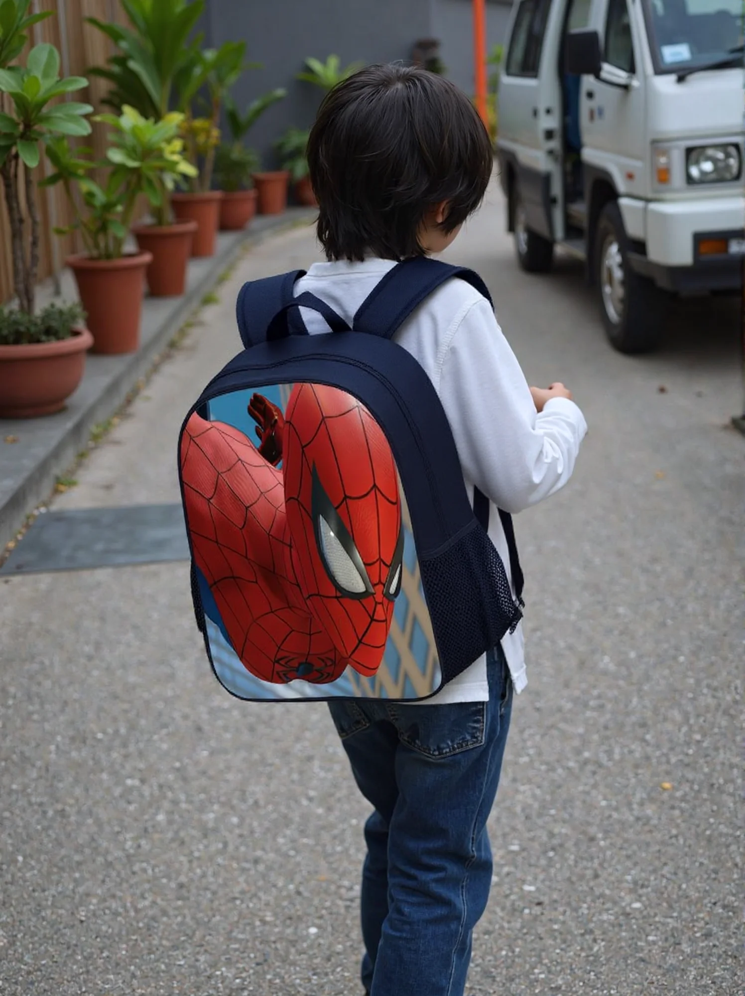 Fashion Spider-Man Boys Girls Waterproof Knapsack-Daily Backpack-Back to School Book Bag for Elementary Children
Fashion Spider-Man Boys Girls Waterproof Knapsack-Daily Backpack-Back to School Book Bag for Elementary Children