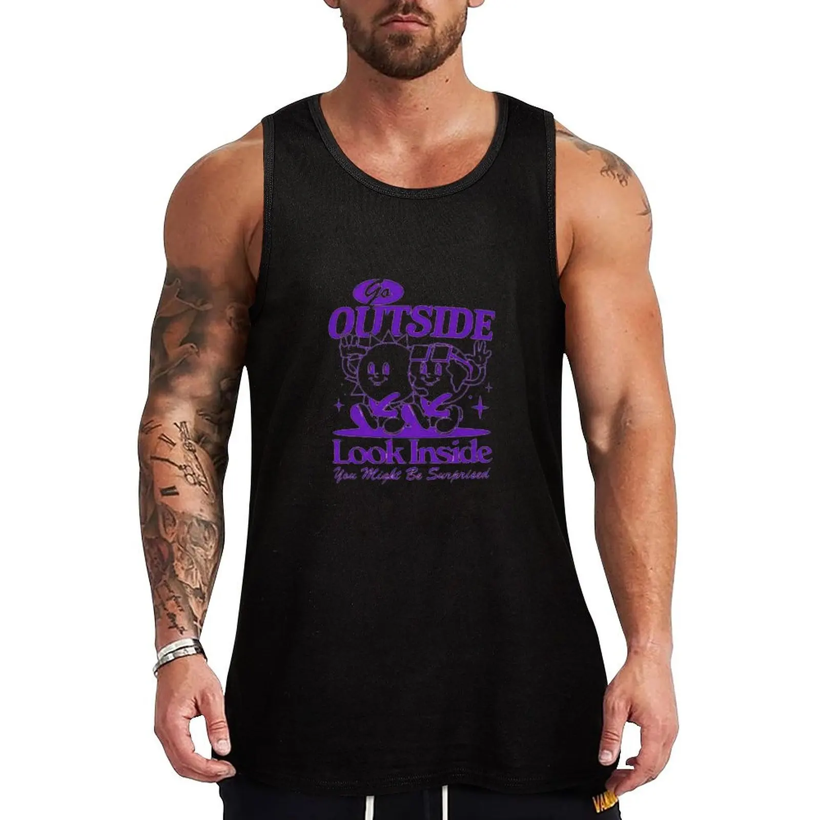 Go Outside Look Inside Tank Top plain t-shirt sports t-shirts for men
Go Outside Look Inside Tank Top plain t-shirt sports t-shirts for men