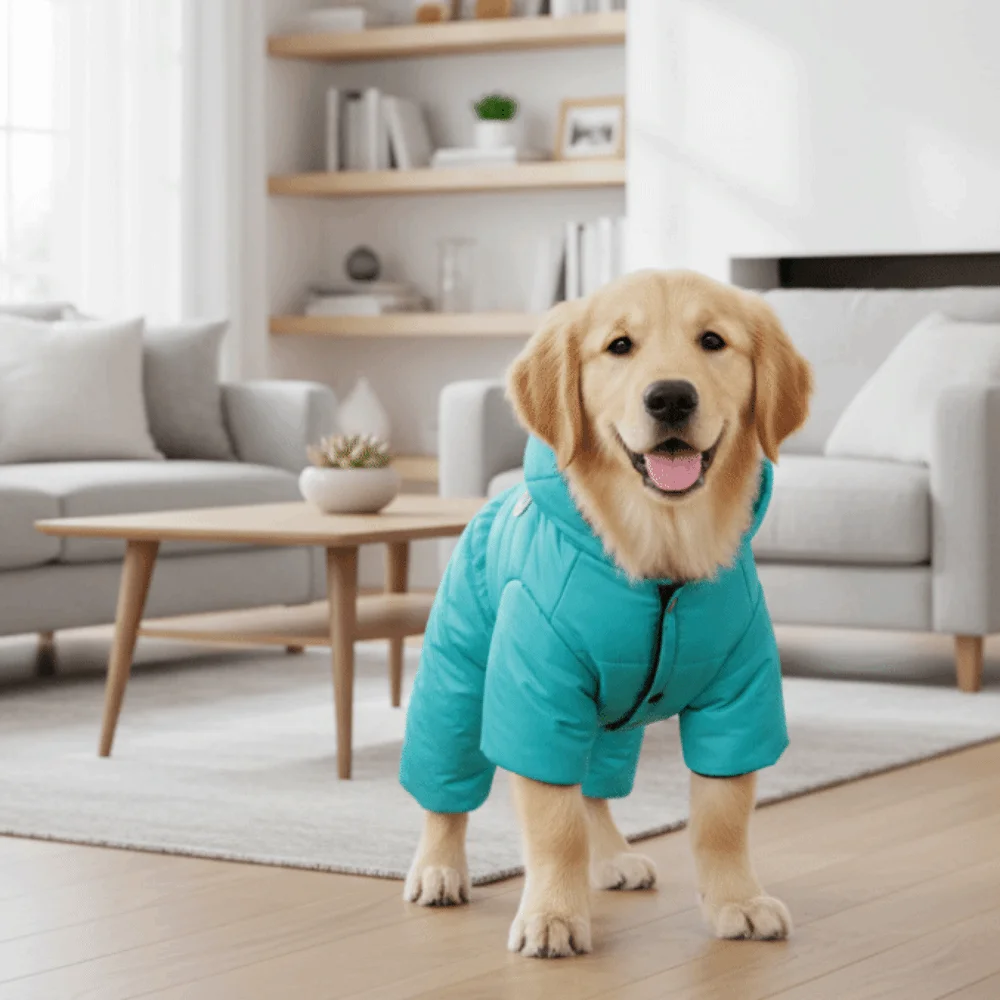 Dog Jumpsuit Waterproof Dog Down Jacket Windproof Warm Four Legged Dog Clothing Thickened Puppy Hoodies Coat Outdoor
Dog Jumpsuit Waterproof Dog Down Jacket Windproof Warm Four Legged Dog Clothing Thickened Puppy Hoodies Coat Outdoor