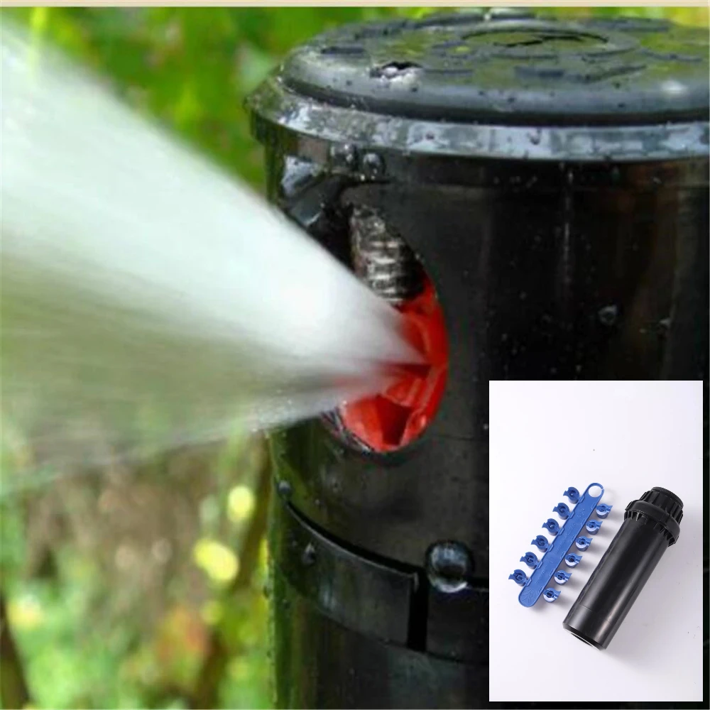 Роторный спринклер с внутренней резьбой 3/4 дюйма, выдвижной ландшафтный распылитель, 40 ° ~360 ° Регулируемый с 12 сменными насадками для садового газона
Роторный спринклер с внутренней резьбой 3/4 дюйма, выдвижной ландшафтный распылитель, 40 ° ~360 ° Регулируемый с 12 сменными насадками для садового газона