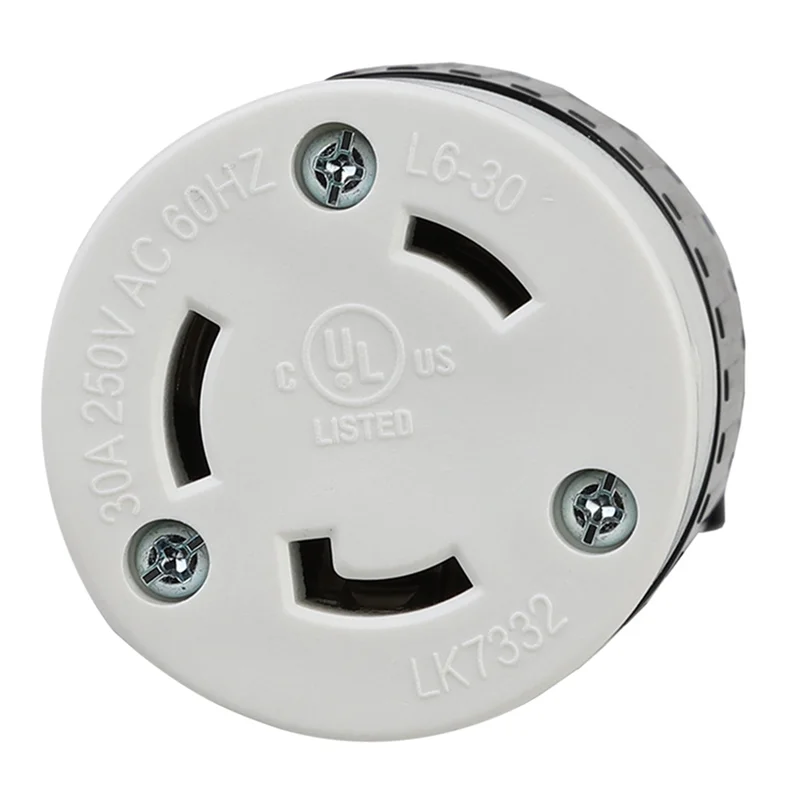 A08F-Power Plug KIT 30 А 250 Вольт «папа-мама» с поворотным замком 3-проводная вилка Nema L6-30P/30R LK7332 + LK6332 Головка генератора Вилка стандарта США
A08F-Power Plug KIT 30 А 250 Вольт «папа-мама» с поворотным замком 3-проводная вилка Nema L6-30P/30R LK7332 + LK6332 Головка генератора Вилка стандарта США