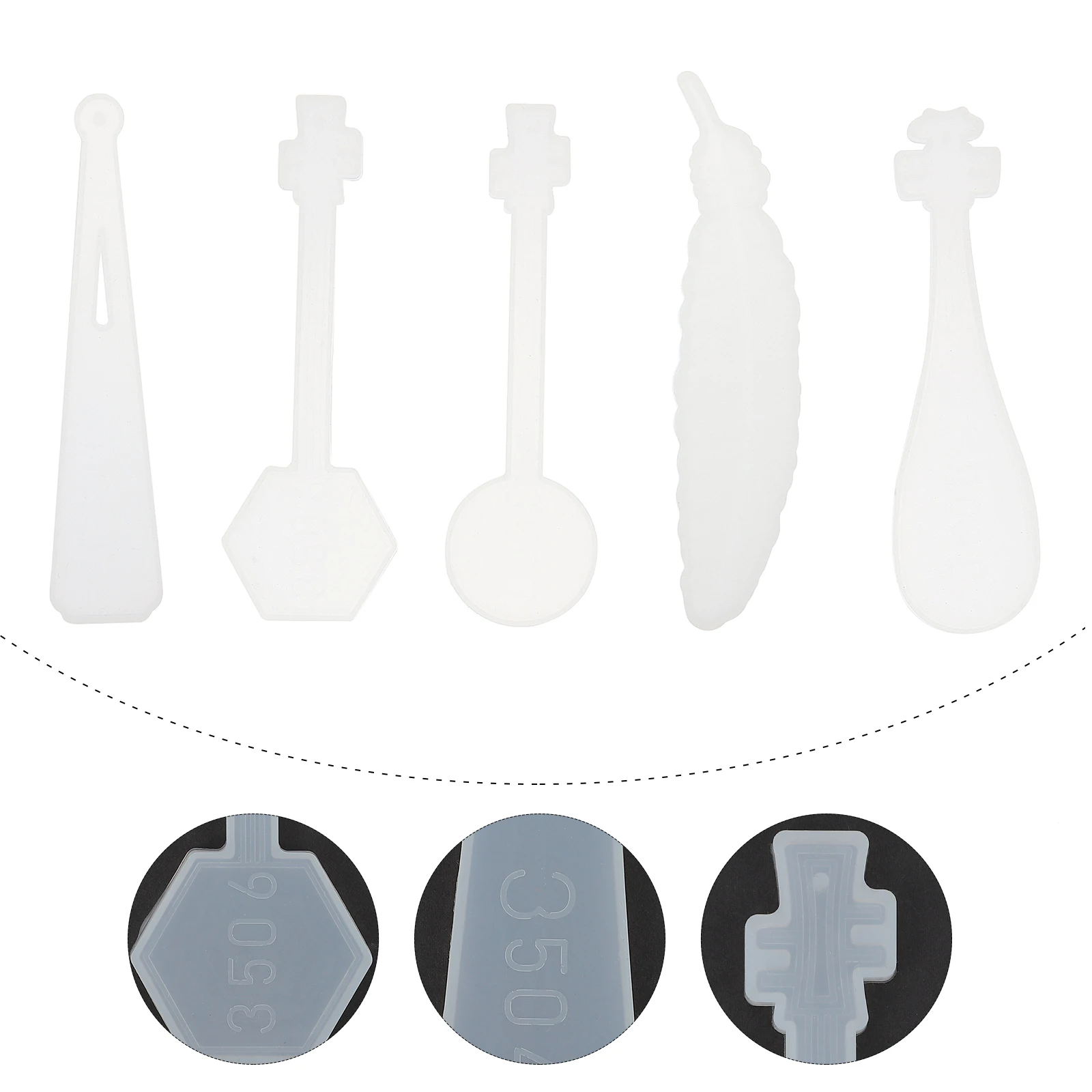 5 Pcs Bookmark Mold Silicone Page Mark Craft DIY Crystal Flexible Epoxy Gel H made Pendant Bookmarks Accessories Retro Jewelry
5 Pcs Bookmark Mold Silicone Page Mark Craft DIY Crystal Flexible Epoxy Gel H made Pendant Bookmarks Accessories Retro Jewelry