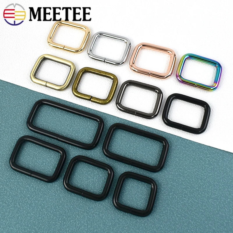 30Pcs Meetee 16-50mm Metal Buckle O Ring Adjust Connector Clasp Bag Belt Webbing Strap Clothes Hook DIY Hardware Accessories
30Pcs Meetee 16-50mm Metal Buckle O Ring Adjust Connector Clasp Bag Belt Webbing Strap Clothes Hook DIY Hardware Accessories