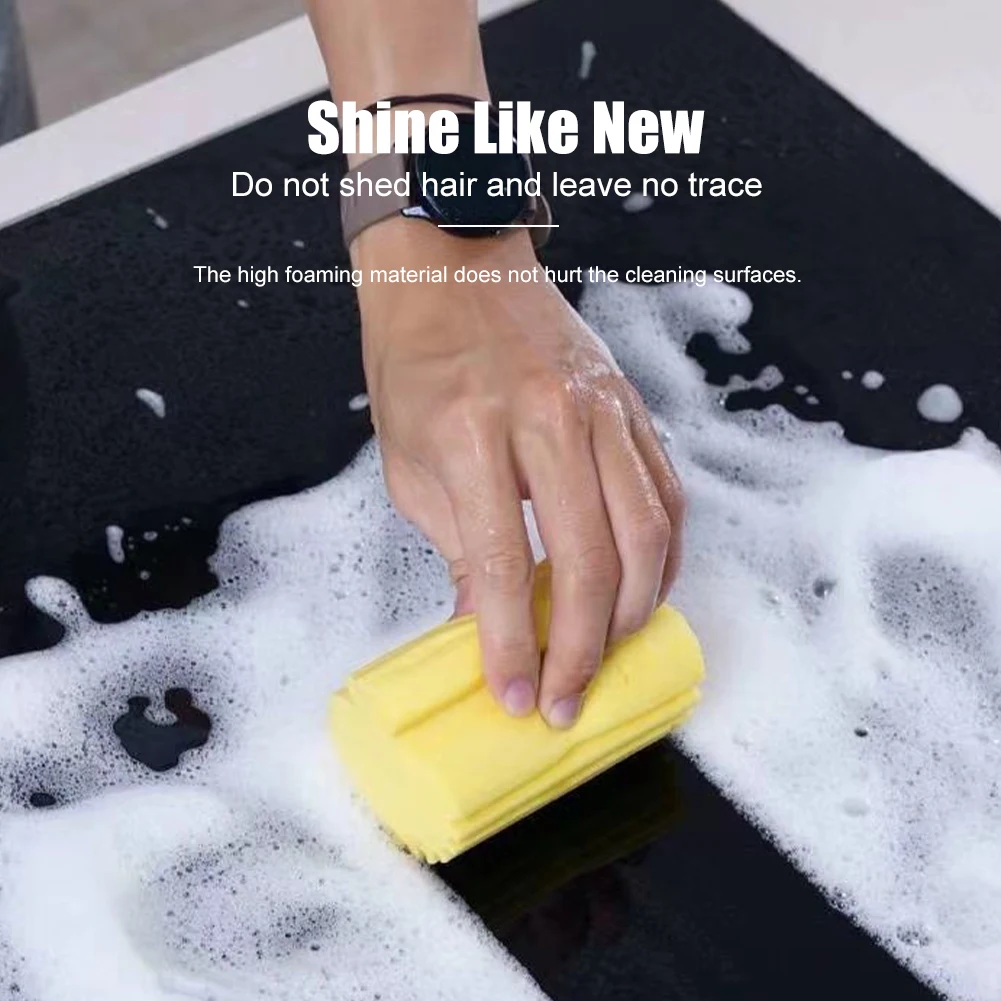 Super Water Absorption Cleaning Sponge Brush Reusable Clean Sponge Duster for Cleaning Blind Vent Window Track Faucet Table
Super Water Absorption Cleaning Sponge Brush Reusable Clean Sponge Duster for Cleaning Blind Vent Window Track Faucet Table