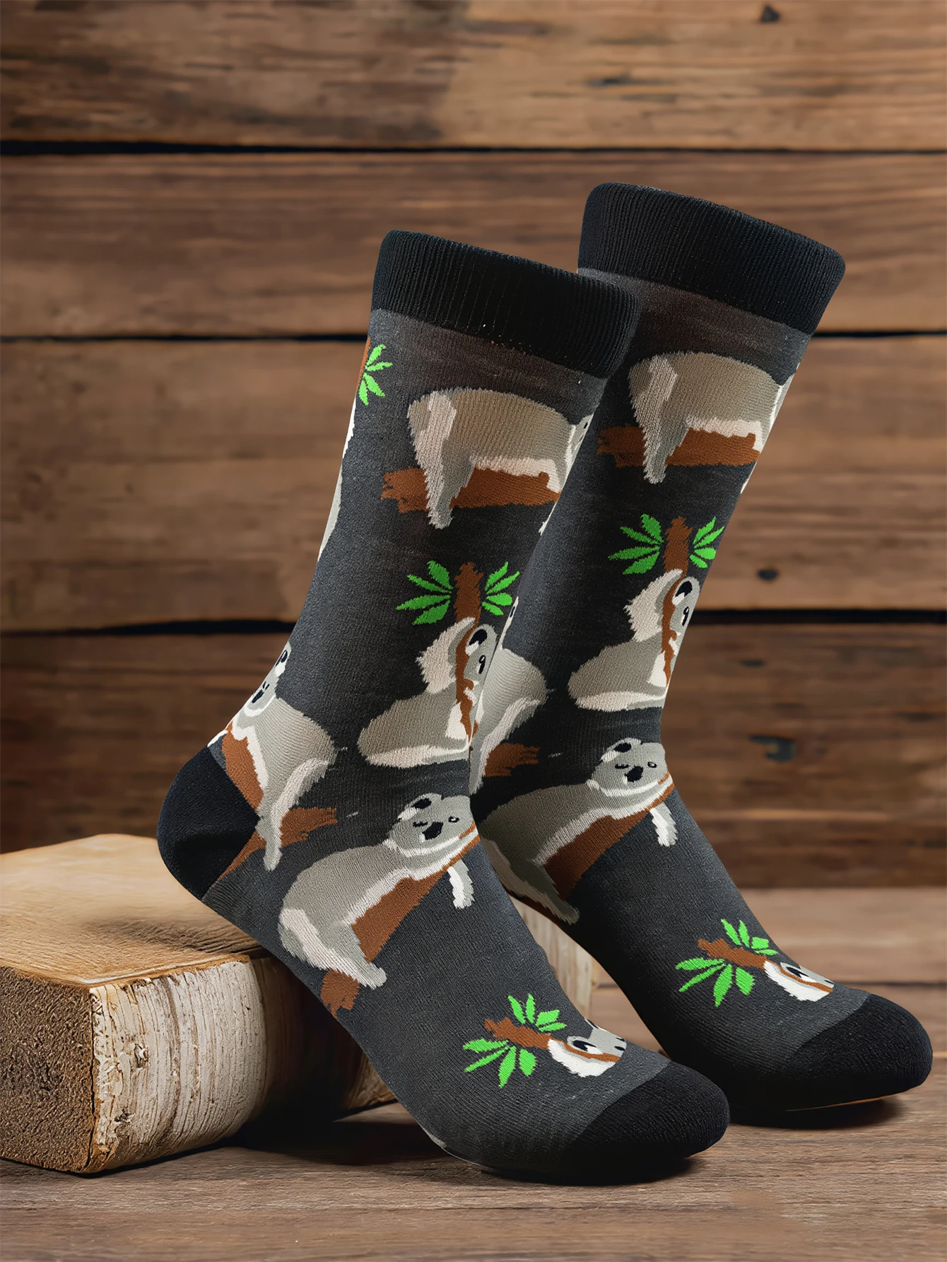 1 Pairs Men's Cute Funny Koala Print Cotton Socks Soft Forest Animal Pattern Mid-Calf Socks For Men Street Skateboard Socks
1 Pairs Men's Cute Funny Koala Print Cotton Socks Soft Forest Animal Pattern Mid-Calf Socks For Men Street Skateboard Socks