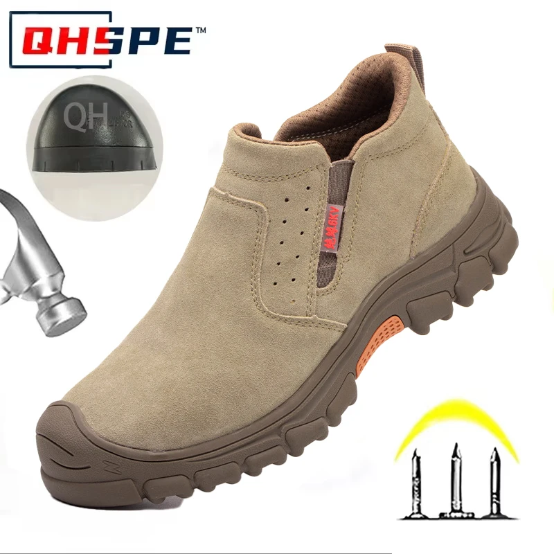 Anti Smashing Plastic Steel Toe Insulated Shoes, Breathable Suede Leather, All Season Anti Scalding Welding Shoes
Anti Smashing Plastic Steel Toe Insulated Shoes, Breathable Suede Leather, All Season Anti Scalding Welding Shoes