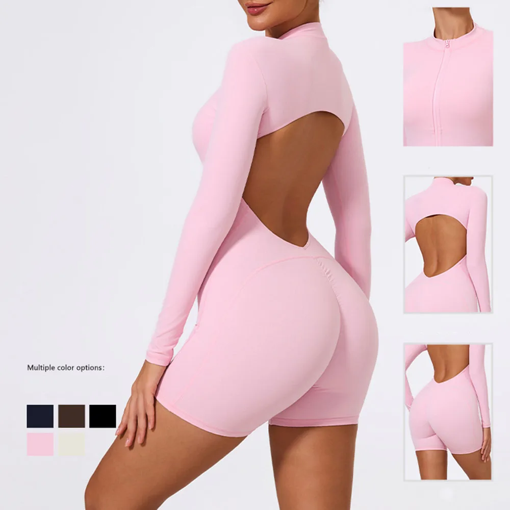 European And American Style Halter Zipper Hollow out Beautiful Back Peach Bottom Jumpsu
European And American Style Halter Zipper Hollow out Beautiful Back Peach Bottom Jumpsu
