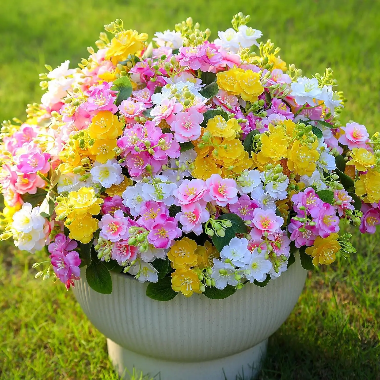 Artificial Flowers for Outdoors, 12 Batches UV Resistant Spring Fake Flowers for Porch, & Home Decor – Realistic Out
Artificial Flowers for Outdoors, 12 Batches UV Resistant Spring Fake Flowers for Porch, & Home Decor – Realistic Out