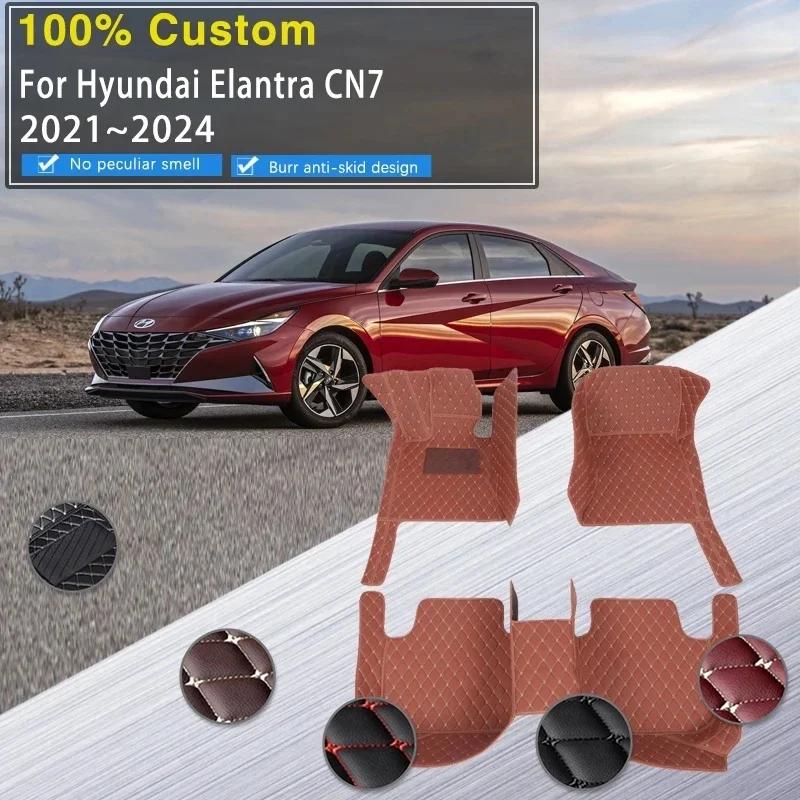 Автомобильный коврик для Hyundai Elantra Avante i30 Sedan CN7 2021 2022 2023 2024, водонепроницаемые защитные накладки, коврик для ног, автомобильные аксессуары
Автомобильный коврик для Hyundai Elantra Avante i30 Sedan CN7 2021 2022 2023 2024, водонепроницаемые защитные накладки, коврик для ног, автомобильные аксессуары