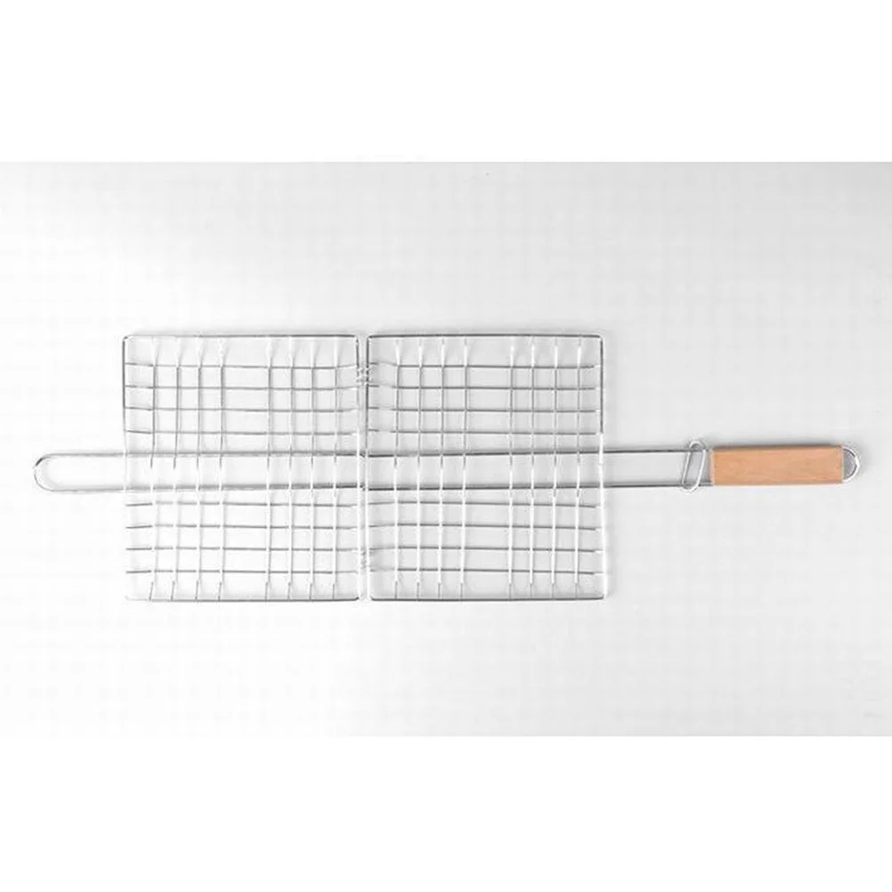 2Pcs Stainless Steel Bbq Grill Grid Smooth Flat Non-Warp Design for Picnic Camping Grilling Simple Use Portable Barbecue
2Pcs Stainless Steel Bbq Grill Grid Smooth Flat Non-Warp Design for Picnic Camping Grilling Simple Use Portable Barbecue