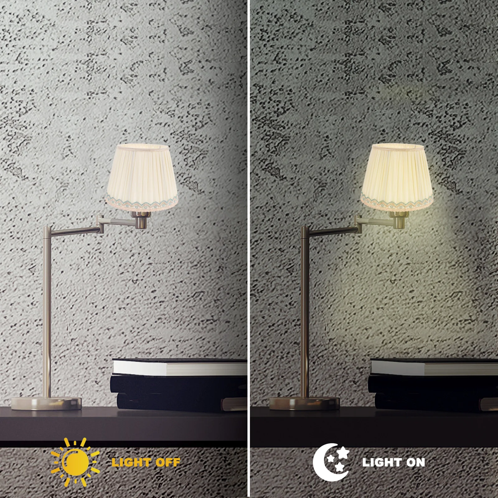 Beige Fabric Lampshade With E27 Base Stable And Practical Light Accessories For Dining Room
Beige Fabric Lampshade With E27 Base Stable And Practical Light Accessories For Dining Room