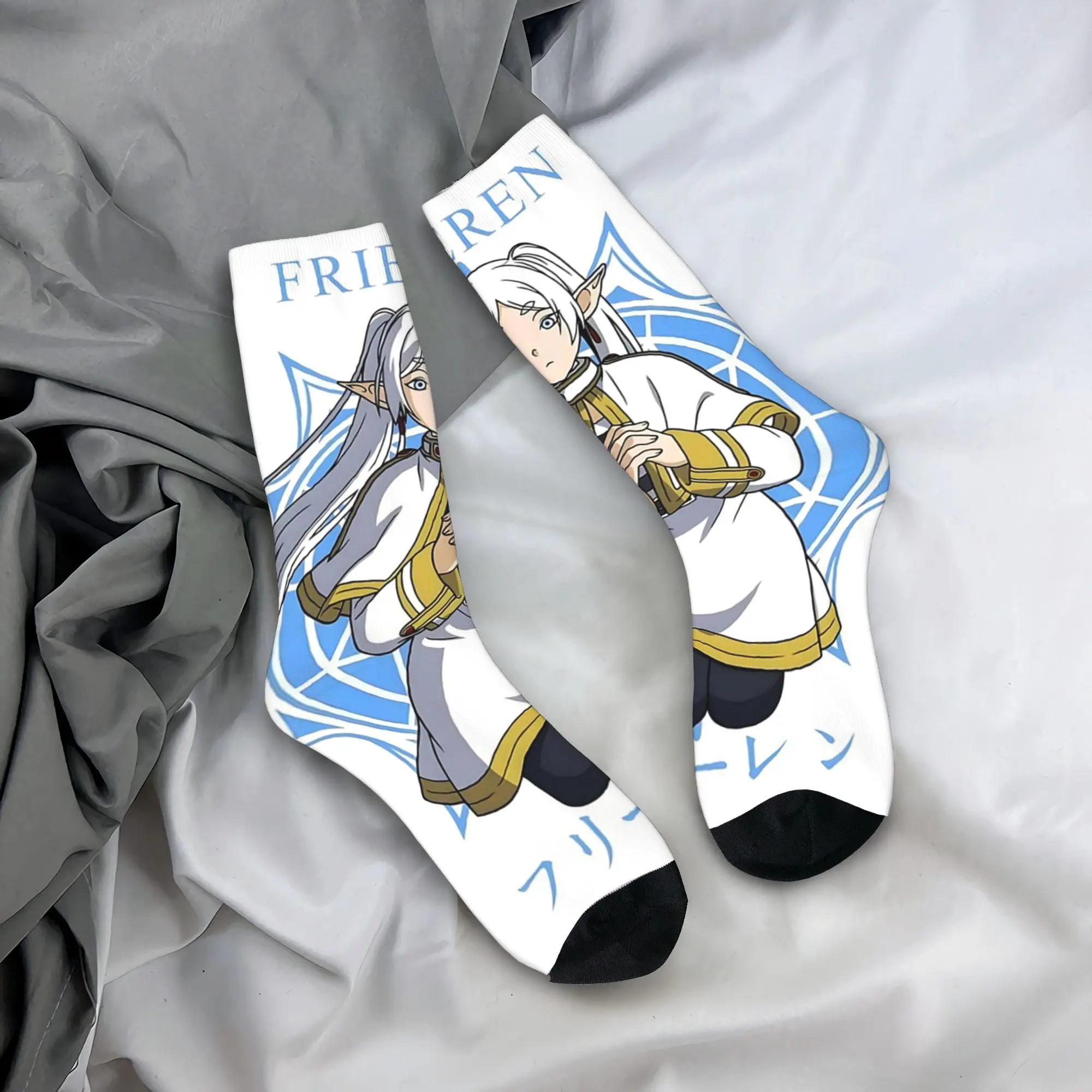 All Seasons Crew Stockings Frieren Beyond Journey's End Anime Socks Harajuku Hip Hop Long Socks Accessories for Men Women Gifts
All Seasons Crew Stockings Frieren Beyond Journey's End Anime Socks Harajuku Hip Hop Long Socks Accessories for Men Women Gifts