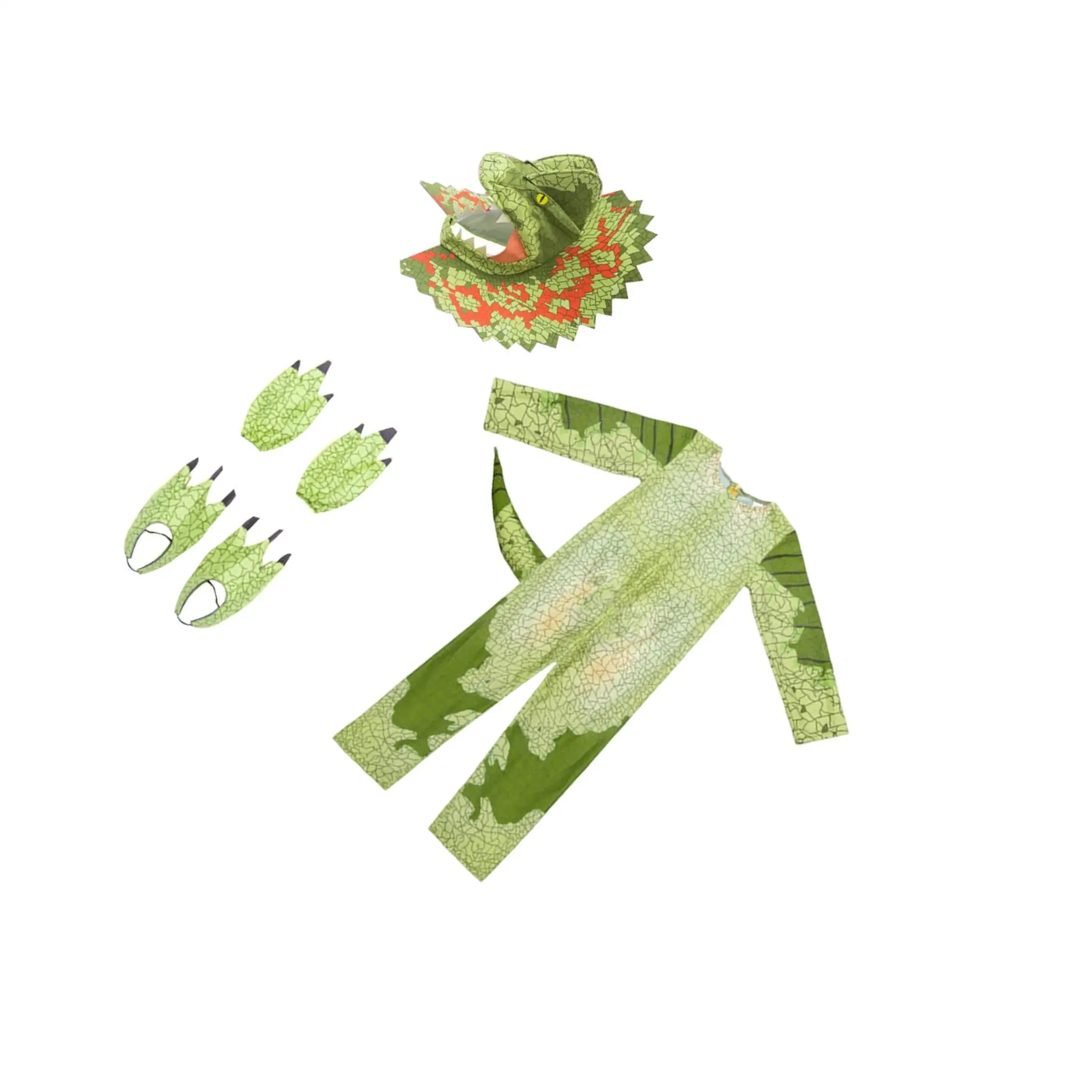 Детский костюм динозавра, зеленый костюм унисекс для наряда, вечерние косплей для малышей S
Детский костюм динозавра, зеленый костюм унисекс для наряда, вечерние косплей для малышей S