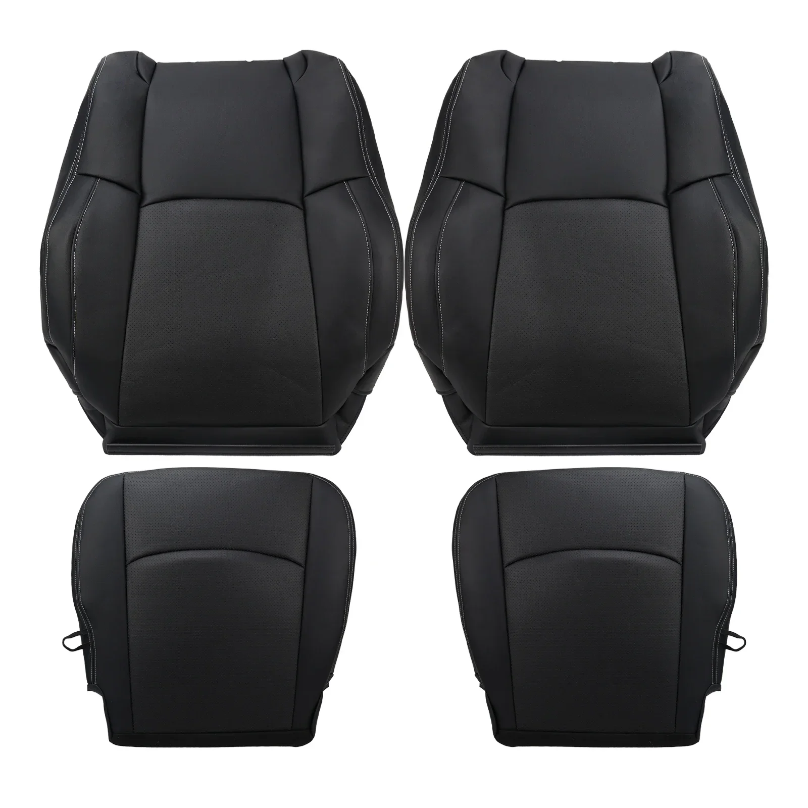 Чехол на сиденье со стороны водителя/пассажиста, кожаные чехлы на сиденья снизу/зади, замена для Ram 1500 2500 3500 4500 5500 L-aramie 2013-2018
Чехол на сиденье со стороны водителя/пассажиста, кожаные чехлы на сиденья снизу/зади, замена для Ram 1500 2500 3500 4500 5500 L-aramie 2013-2018