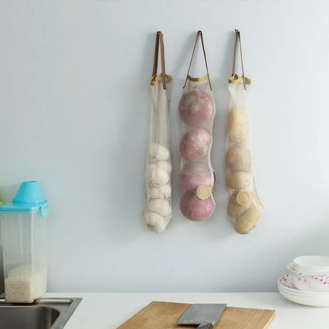 2pc Onion Organization Kitchen Fruits Vegetables Storage Reusable Hanging Bag Mesh Shopping Tote Bag Kitchen Storage
2pc Onion Organization Kitchen Fruits Vegetables Storage Reusable Hanging Bag Mesh Shopping Tote Bag Kitchen Storage