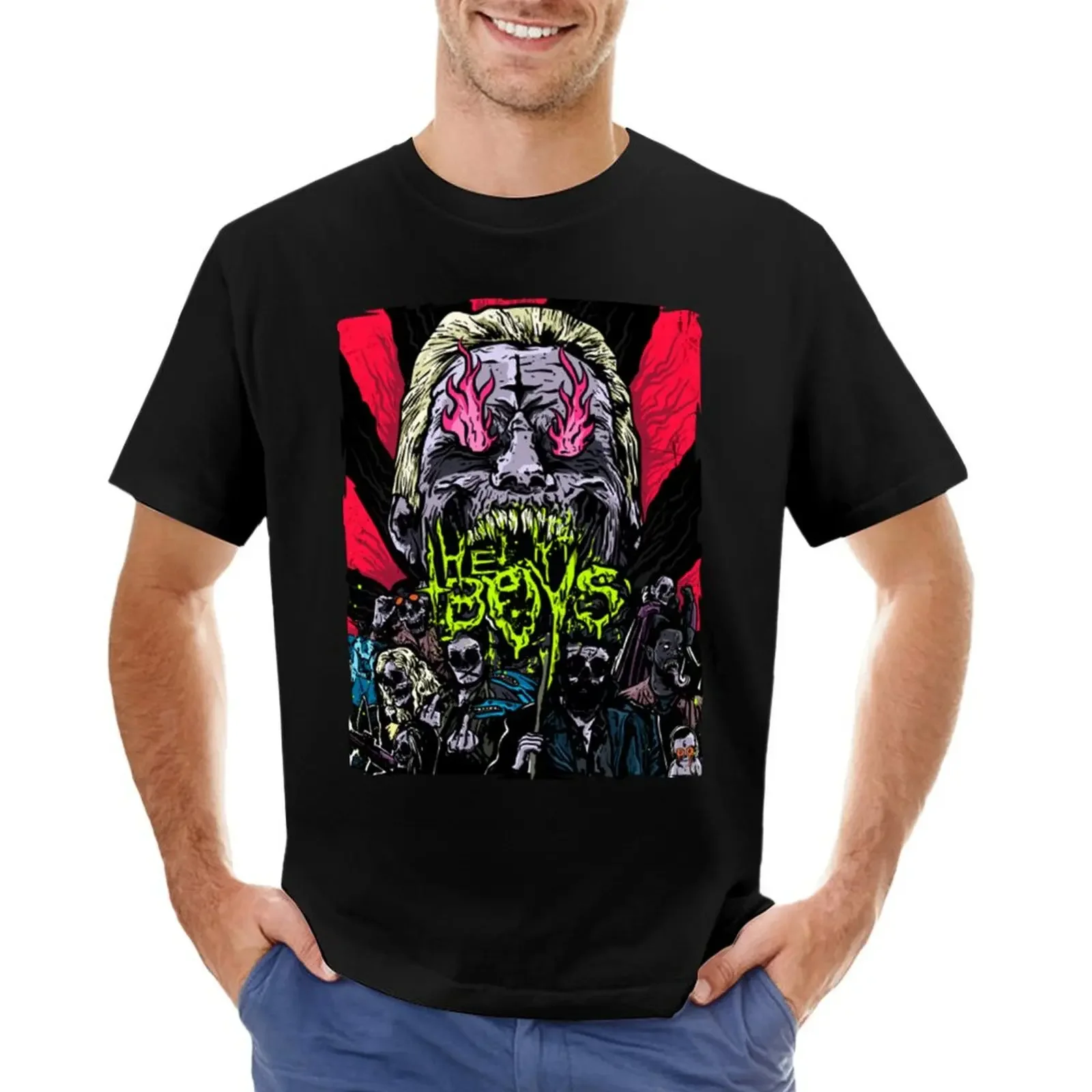 The Boys Evil T-shirt korean fashion plus sizes mens graphic t-shirts funny
The Boys Evil T-shirt korean fashion plus sizes mens graphic t-shirts funny