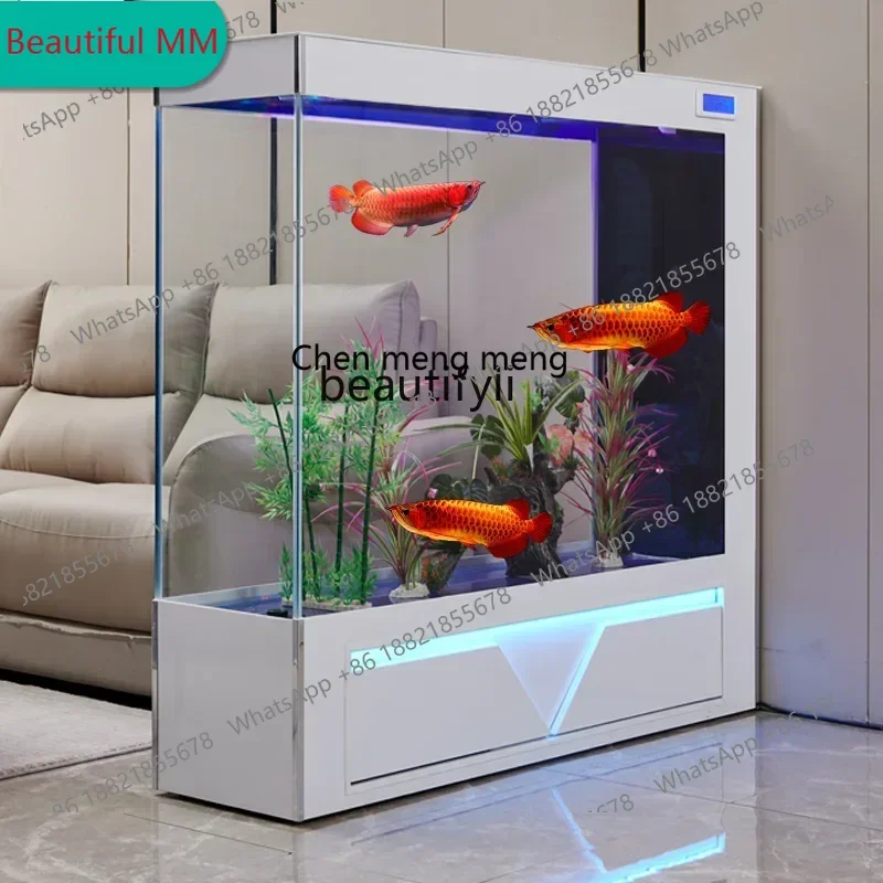 xxFish Tank Living Room Super White Glass Large Smart Light Luxury Home Floor Aquarium Side Filter Change Water aquariumK182
xxFish Tank Living Room Super White Glass Large Smart Light Luxury Home Floor Aquarium Side Filter Change Water aquariumK182