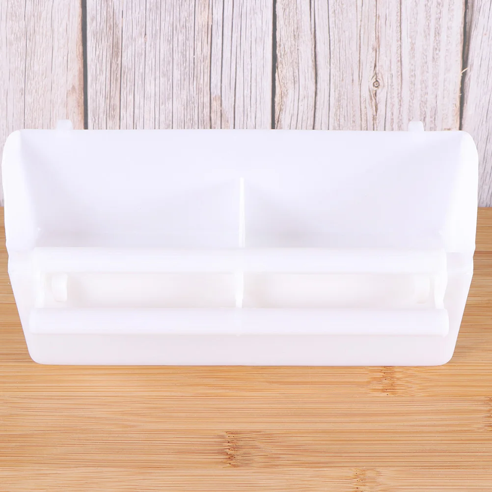 5 Pcs Bird Feeder Parrot Food Box Feeding Container Bowl for Treat Holder White Plastic 
5 Pcs Bird Feeder Parrot Food Box Feeding Container Bowl for Treat Holder White Plastic