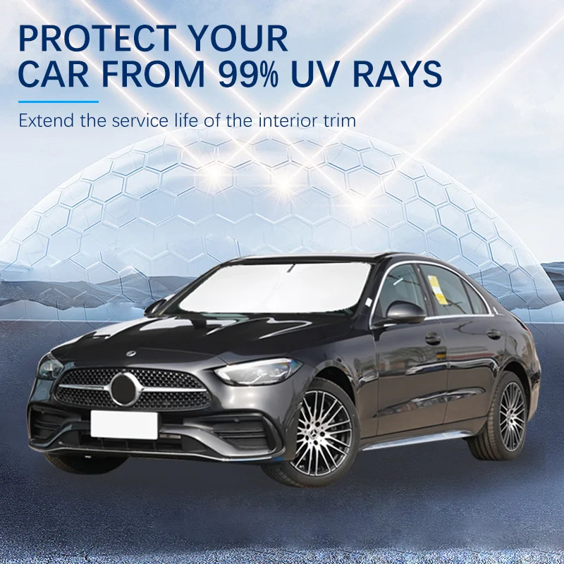 Summer Car Accessories Car Windshield SunShade Cover Fit For Mercedes Benz C Class W206 Anti UV Car Sun Shade
Summer Car Accessories Car Windshield SunShade Cover Fit For Mercedes Benz C Class W206 Anti UV Car Sun Shade