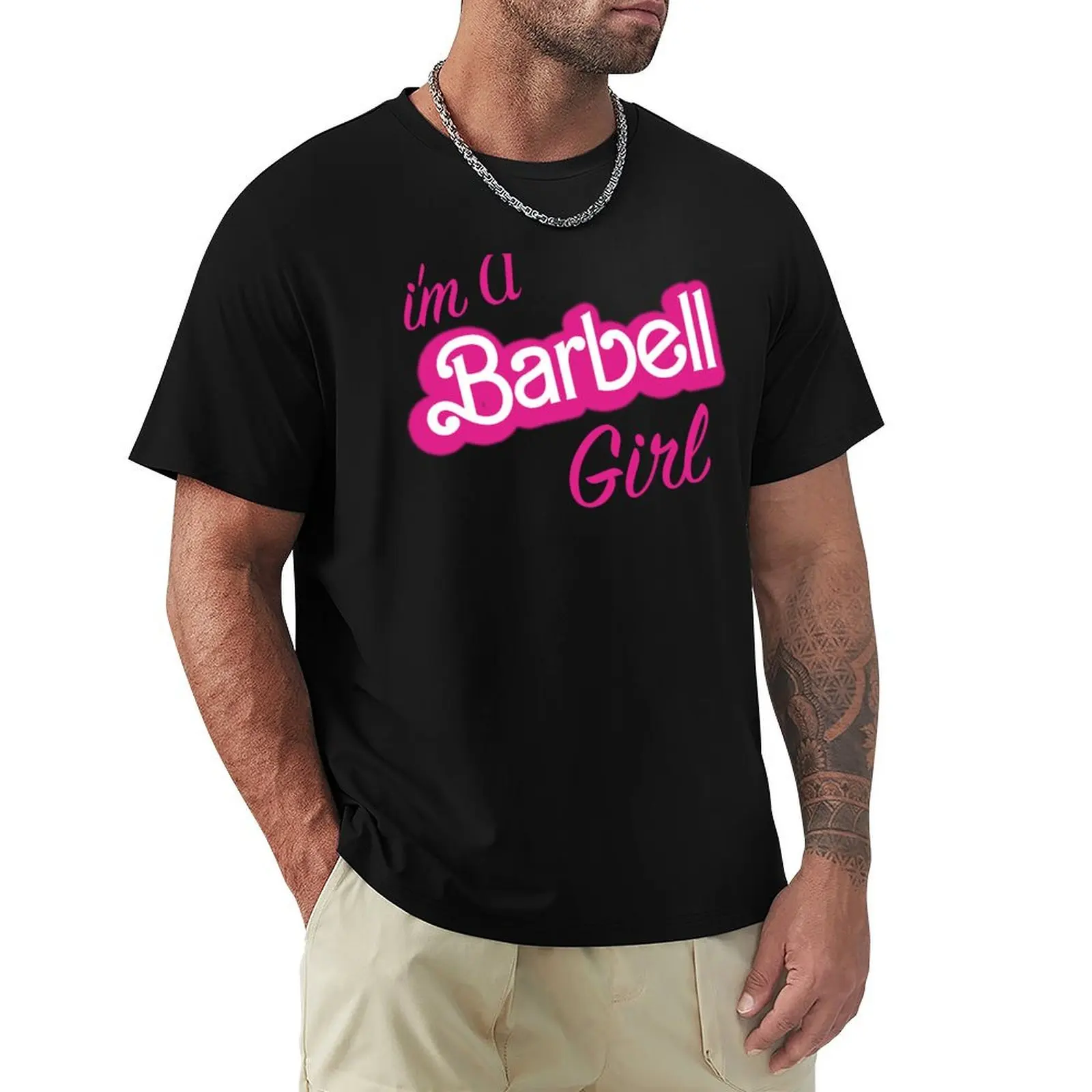 I'm A Barbell Girl T-Shirt anime tshirt Funny t-shirts cheap stuff shirts graphic tee men
I'm A Barbell Girl T-Shirt anime tshirt Funny t-shirts cheap stuff shirts graphic tee men