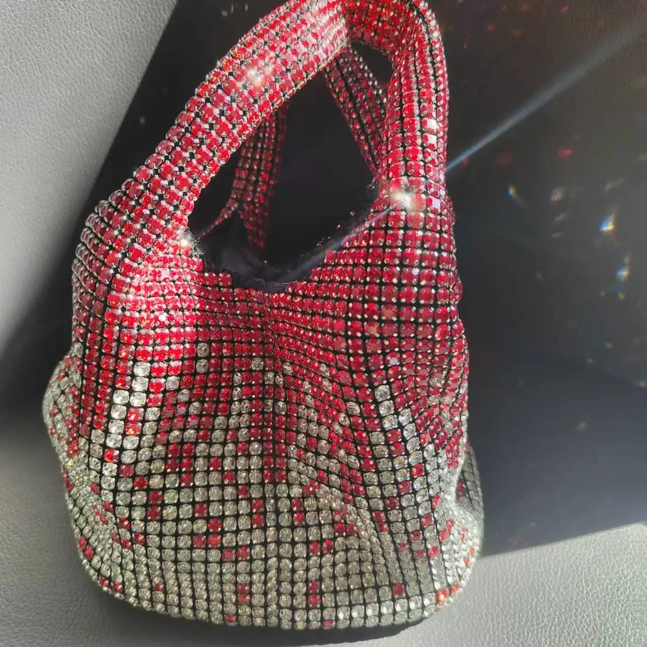 New Elegant Star Shining Bucket Women Evening Bling Purse Handbag For Party Bridal
New Elegant Star Shining Bucket Women Evening Bling Purse Handbag For Party Bridal