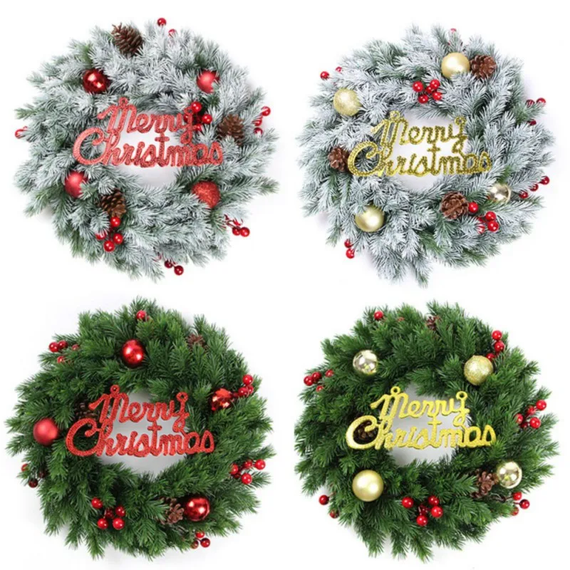 35cm Christmas Wreath Door Hanging Garland Red Berries Pinecone Cone Bell Wreath Xmas Hanging Ornament Christmas Pendant Decor
35cm Christmas Wreath Door Hanging Garland Red Berries Pinecone Cone Bell Wreath Xmas Hanging Ornament Christmas Pendant Decor