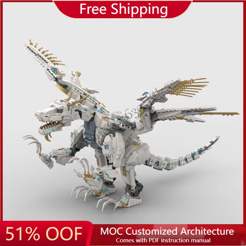 1430 Parts Large Ice Dragon Series Modular Creative Building Blocks Model Education Children's Puzzle Toys Ideal Birthday Gifts
1430 Parts Large Ice Dragon Series Modular Creative Building Blocks Model Education Children's Puzzle Toys Ideal Birthday Gifts