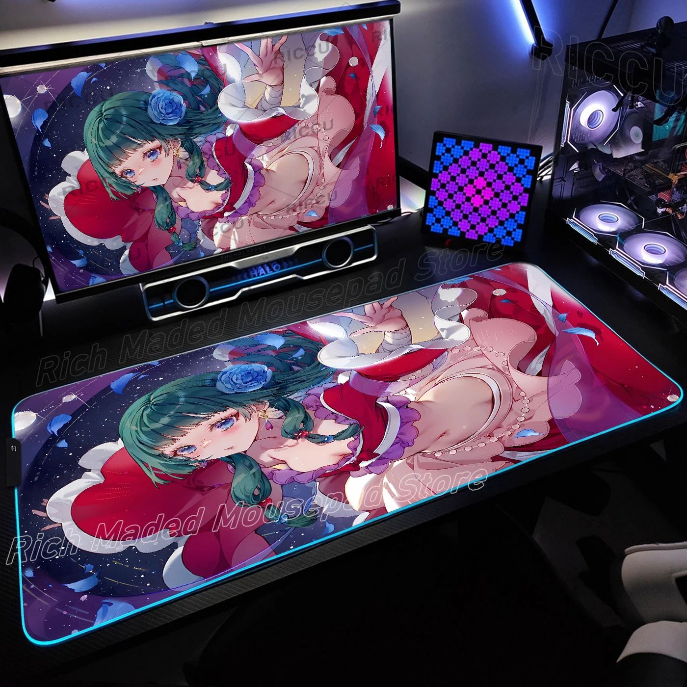 RGB Mousepad Anime The Apothecary Diaries Maomao Deskmat Backlight Deskpad XXL Computer LED Glowing Pad Keyboard Accessories Rug
RGB Mousepad Anime The Apothecary Diaries Maomao Deskmat Backlight Deskpad XXL Computer LED Glowing Pad Keyboard Accessories Rug