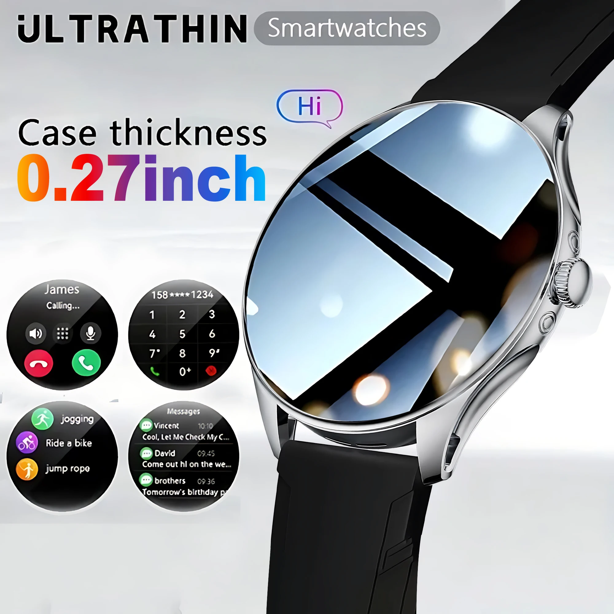2025 New Utral Thin Men GPS NFC Smart Watch 1.65inch HD AMOLED Display Bluetooth Call Multi-Sport Tracker Heart Rate Smart Watch
2025 New Utral Thin Men GPS NFC Smart Watch 1.65inch HD AMOLED Display Bluetooth Call Multi-Sport Tracker Heart Rate Smart Watch
