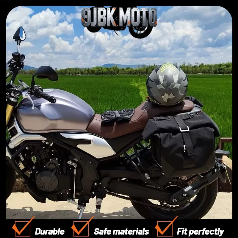 【Perfect fit】Quick-release side bag for VOGE 500AC//525AC large capacity side case
【Perfect fit】Quick-release side bag for VOGE 500AC//525AC large capacity side case
