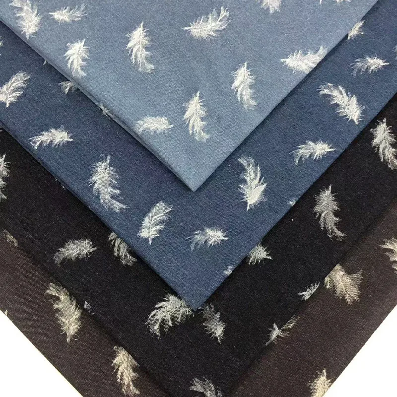 Thickened Washed Denim Fabric Feather Jacquard for DIY Sewing - Suitable for Dresses Bags Pants Hats Versatile Denim Material
Thickened Washed Denim Fabric Feather Jacquard for DIY Sewing - Suitable for Dresses Bags Pants Hats Versatile Denim Material