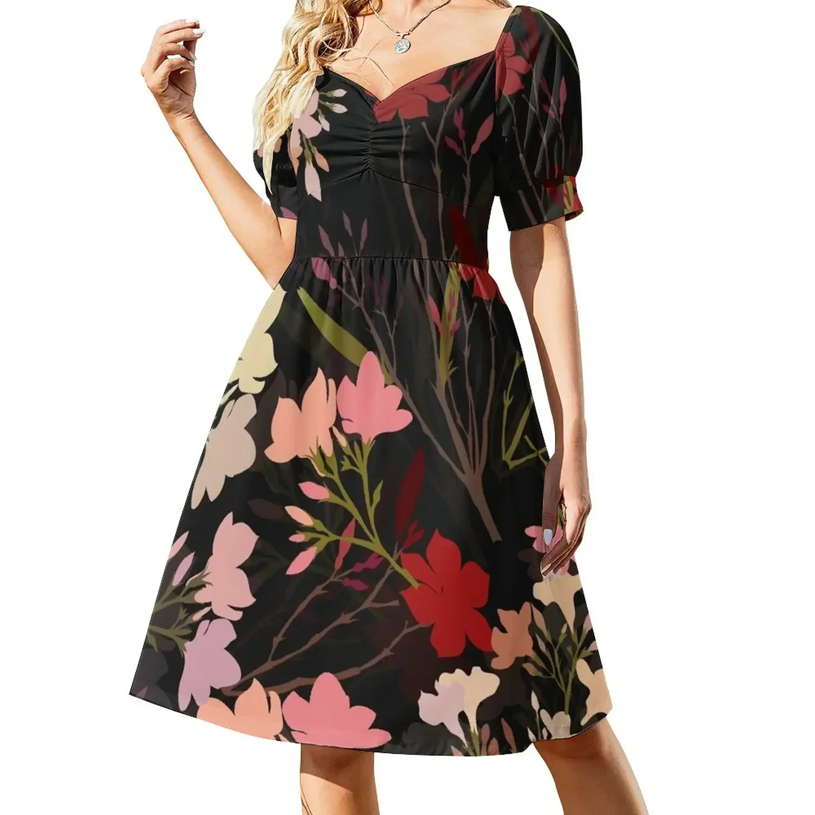 Dark Floral Sleeveless Dress Elegant gowns Evening dresses elegant evening dresses for women 2025 Dress
Dark Floral Sleeveless Dress Elegant gowns Evening dresses elegant evening dresses for women 2025 Dress