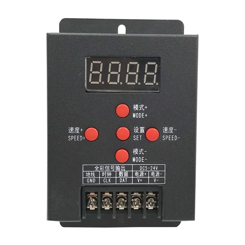 T-500 Full Color LED RGB Controller WS2811 WS2801 LPD6803 2812b Mini Intelligent Magic Dream Color RGB LED Strip Tape
T-500 Full Color LED RGB Controller WS2811 WS2801 LPD6803 2812b Mini Intelligent Magic Dream Color RGB LED Strip Tape