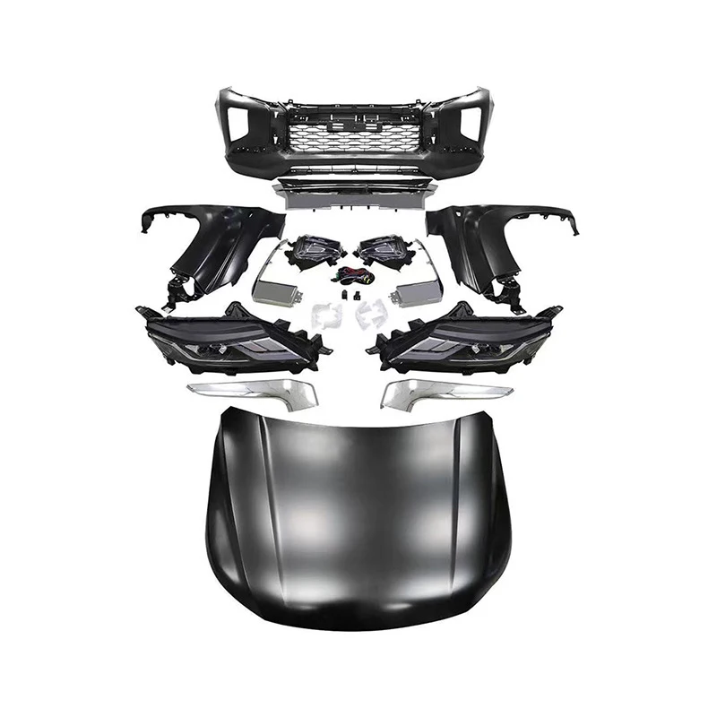 Suitable for 2015-2019 L200 models, upgrade kit for 2020 model, L200 old-to-new conversion kit
Suitable for 2015-2019 L200 models, upgrade kit for 2020 model, L200 old-to-new conversion kit