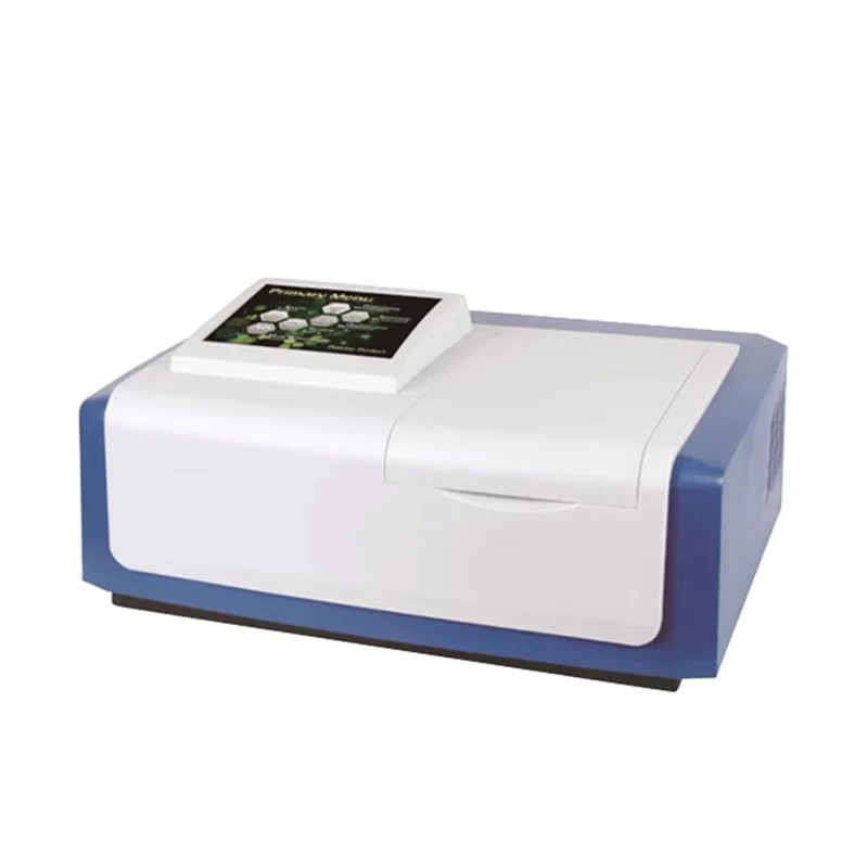 Portable UV-VIS Dual Split-Beam Spectrophotometer for Clinical and Laboratory Analysis
Portable UV-VIS Dual Split-Beam Spectrophotometer for Clinical and Laboratory Analysis