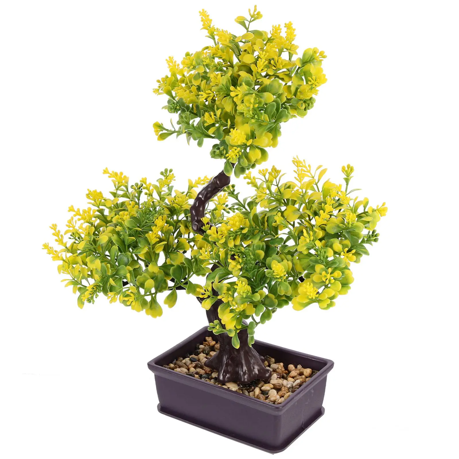 Artificial Bonsai Realistic Fake Decor Lifelike Plastic Tree LargePlants Room Kitchen Garden Office Cafe Simulation Green
Artificial Bonsai Realistic Fake Decor Lifelike Plastic Tree LargePlants Room Kitchen Garden Office Cafe Simulation Green