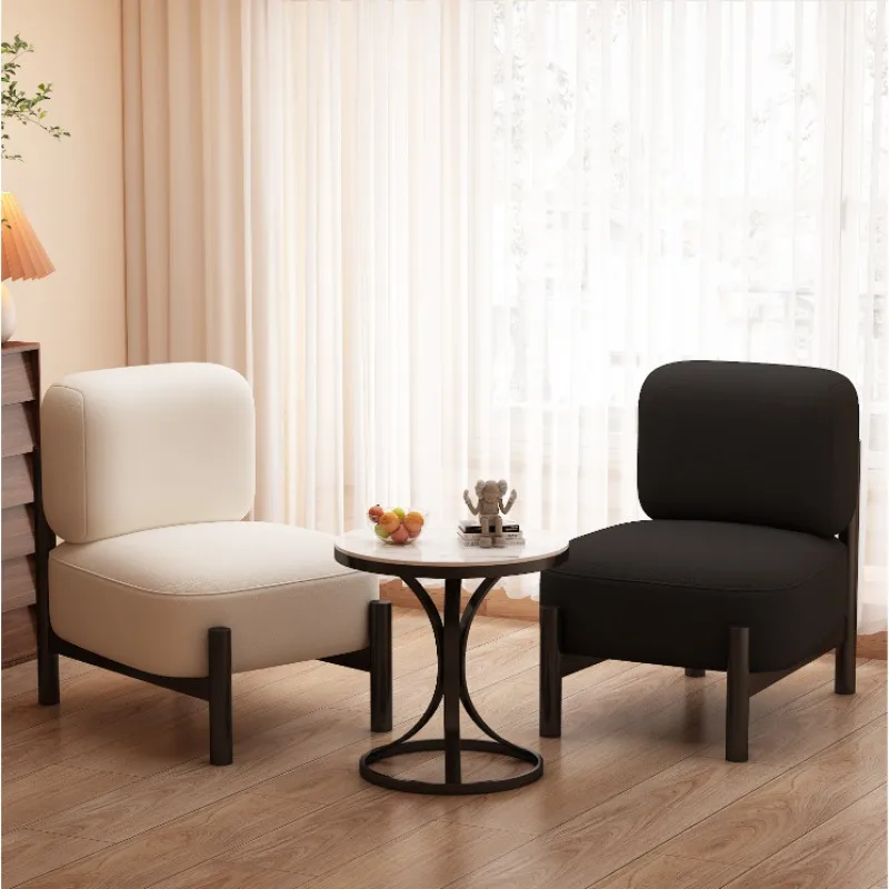 Wabi Sabi Style Sofa Chair Designer Fabric Lamb Backrest Seat Minimalist Single Sofa for Homestay Cozy Reading Living Room Chair
Wabi Sabi Style Sofa Chair Designer Fabric Lamb Backrest Seat Minimalist Single Sofa for Homestay Cozy Reading Living Room Chair