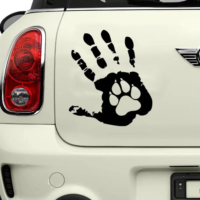 Car Vinyl Decal A Fun Handprint and Dog Paw Print Sticker Waterproof Removable for Car Motorcycle Laptop Auto Body Decoration
Car Vinyl Decal A Fun Handprint and Dog Paw Print Sticker Waterproof Removable for Car Motorcycle Laptop Auto Body Decoration
