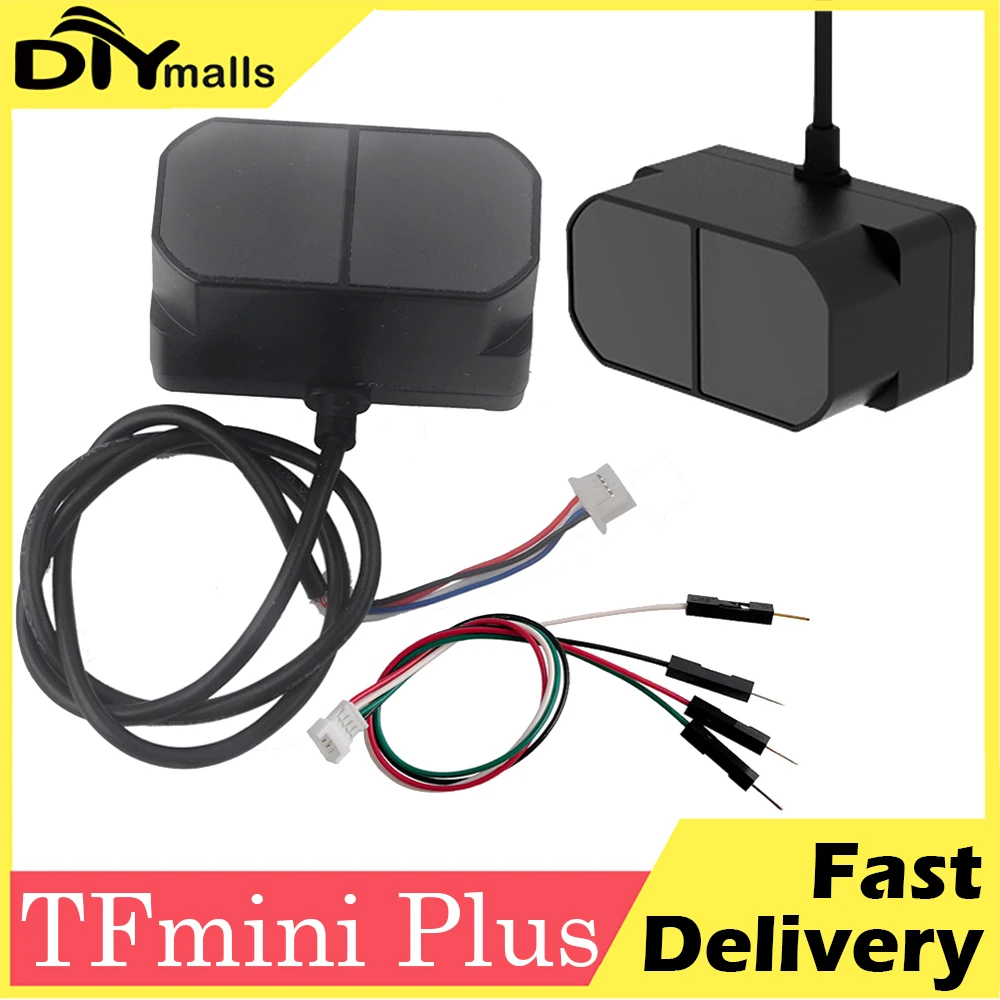 Модуль датчика лазерного диапазона TFmini Plus Lidar TOF интерфейс датчика дальности UART I2C IIC для Arduino препятствия 
Модуль датчика лазерного диапазона TFmini Plus Lidar TOF интерфейс датчика дальности UART I2C IIC для Arduino препятствия