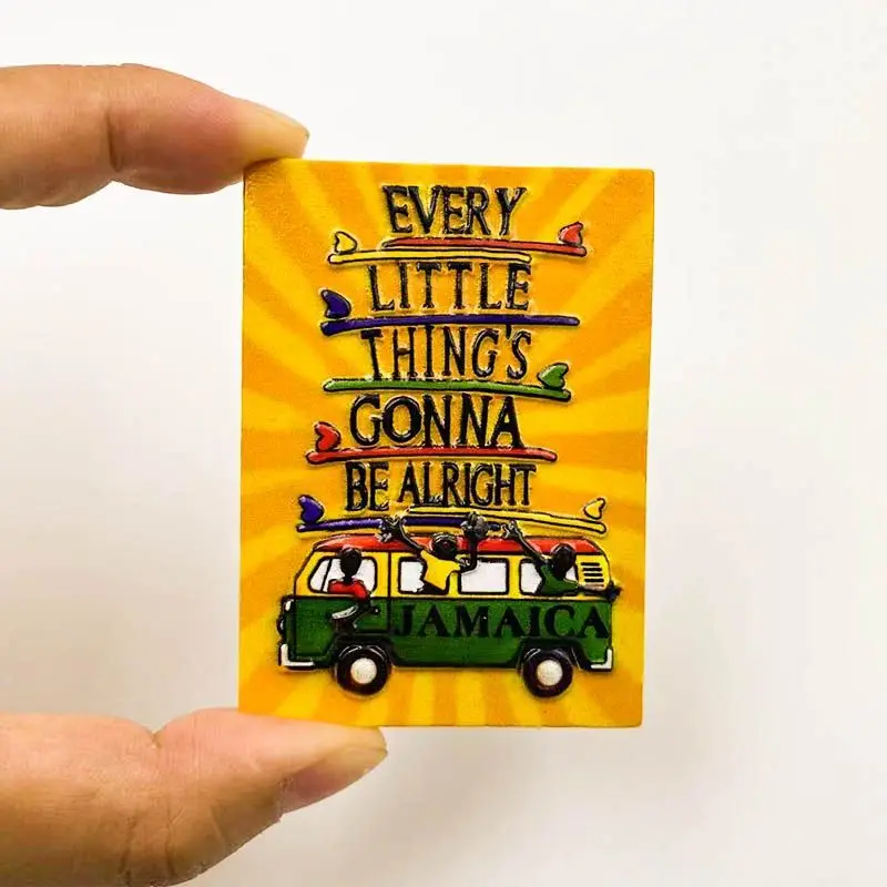 Jamaica Bus Scenery Fridge Magnet 3D Resin Imanes para Refrigerador Cute Magnets Home Decor Items Room Decoration
Jamaica Bus Scenery Fridge Magnet 3D Resin Imanes para Refrigerador Cute Magnets Home Decor Items Room Decoration