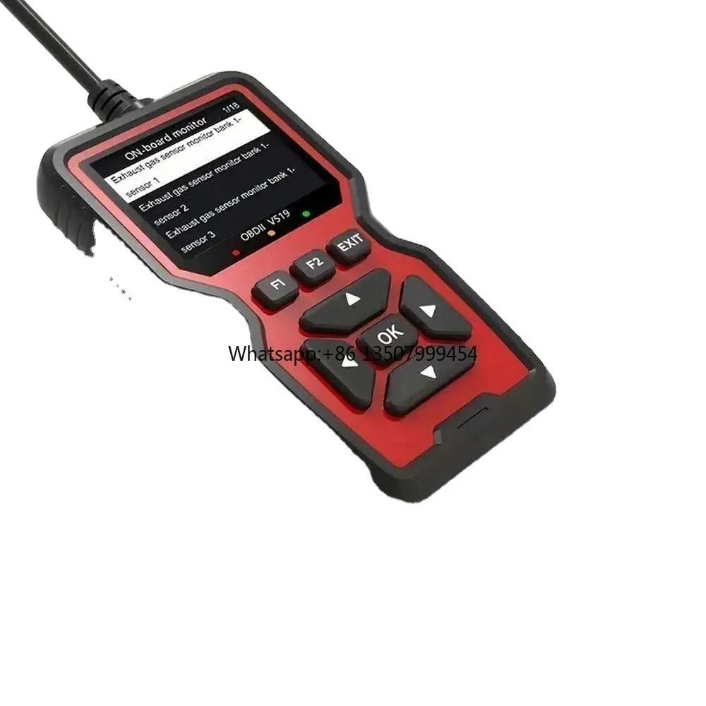 OBD V 519 OBD2 Code Reader 12-24V Car Diagnostic Scanner with Android Support Spanish and Russian Voltage Combination
OBD V 519 OBD2 Code Reader 12-24V Car Diagnostic Scanner with Android Support Spanish and Russian Voltage Combination