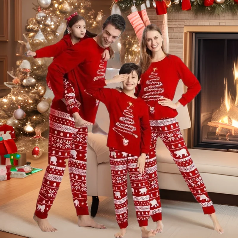 2025 Christmas Family Matching Pajamas Adult Kid Baby Outfits Printed Tops+Pants 2PCS Xmas Sleepwear Pyjamas Clothes Family Look
2025 Christmas Family Matching Pajamas Adult Kid Baby Outfits Printed Tops+Pants 2PCS Xmas Sleepwear Pyjamas Clothes Family Look