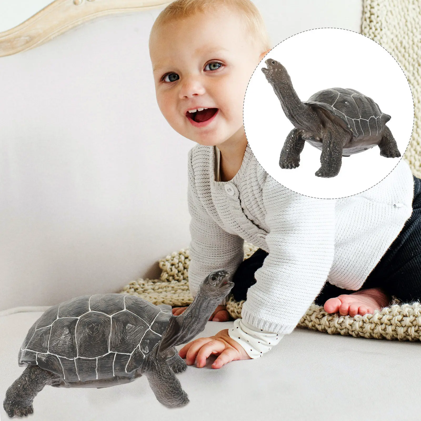 Simulation Turtle Lifelike Shape Vivid Gesture Educational Animal Decoration Marine Aquarium Desktop Ornament Turtle Figure
Simulation Turtle Lifelike Shape Vivid Gesture Educational Animal Decoration Marine Aquarium Desktop Ornament Turtle Figure