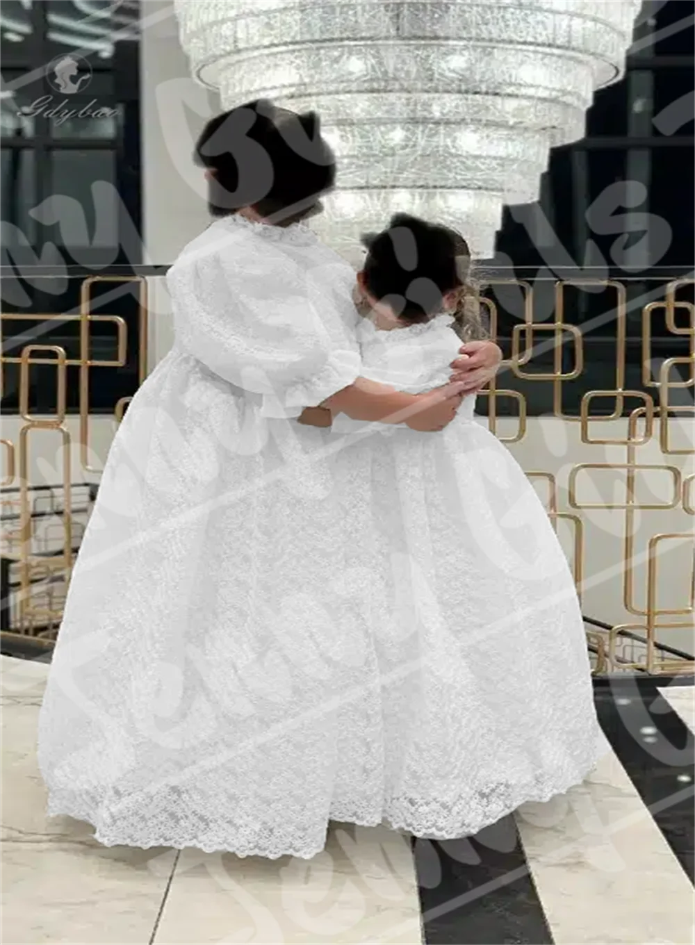 Custom Teens Clothes Balloon Sleeve White Flower Girl Dress Thick Cut Out Lace Long Fit For Birthday Wedding Formal Event Prom
Custom Teens Clothes Balloon Sleeve White Flower Girl Dress Thick Cut Out Lace Long Fit For Birthday Wedding Formal Event Prom