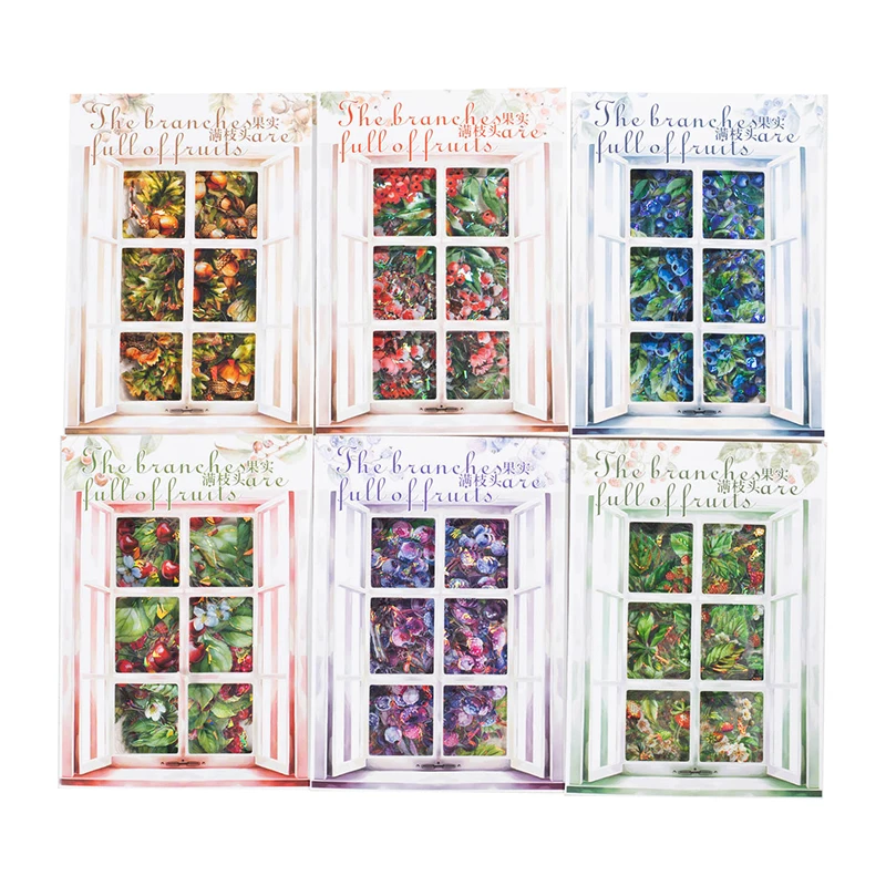 6packs/LOT The branches are full of fruits series cute lovely retro decorative PET sticker
6packs/LOT The branches are full of fruits series cute lovely retro decorative PET sticker