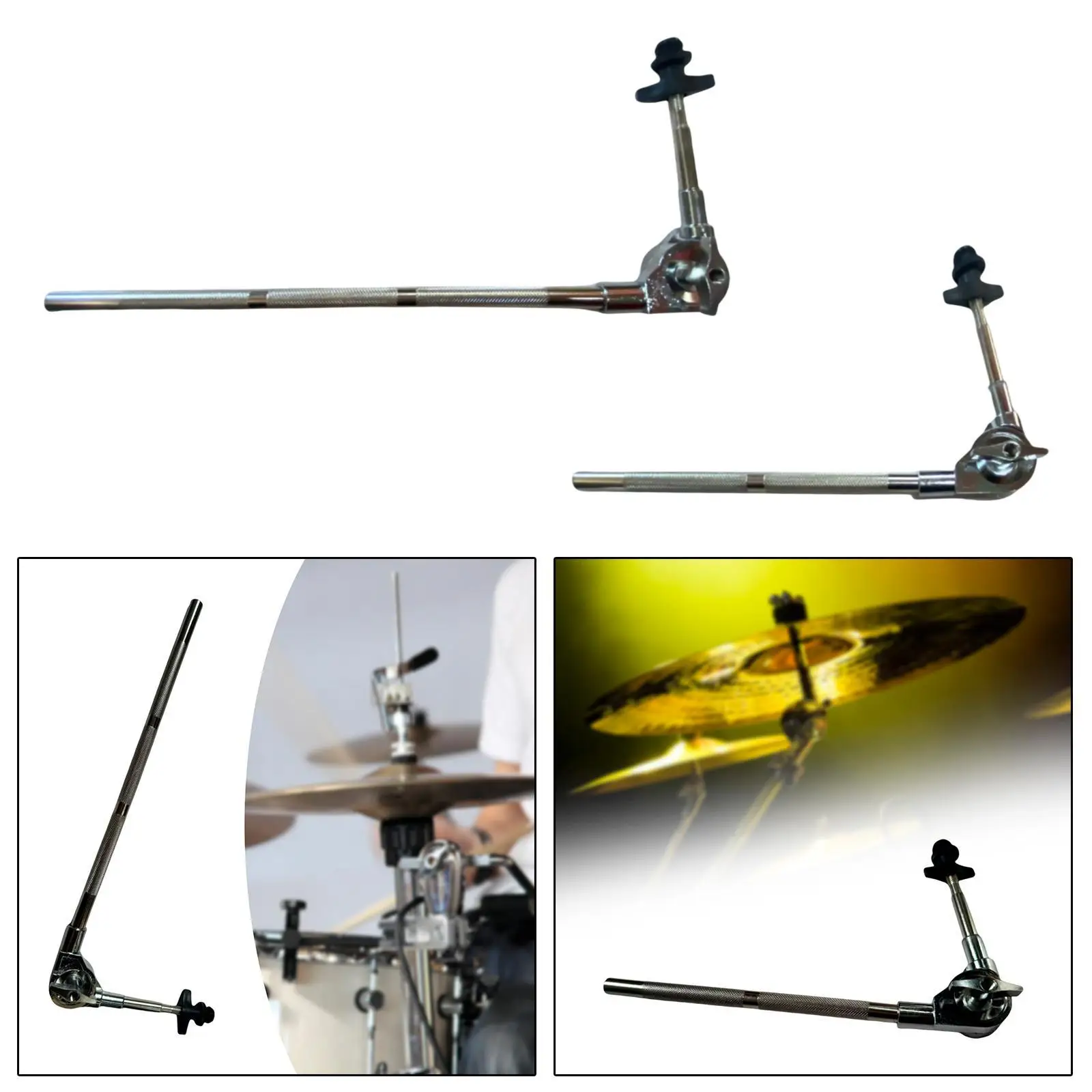Drum Cymbal Stand Boom Holder Steel Nylon Arm for Acoustic Battery Percussion Music and Practice Pad
Drum Cymbal Stand Boom Holder Steel Nylon Arm for Acoustic Battery Percussion Music and Practice Pad