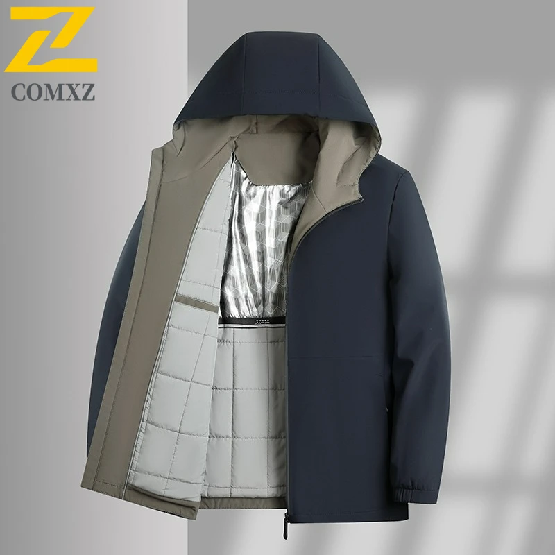 COMXZ Мужская стеганая куртка 2025 Легкая офисная теплая парка для поездок на работу Повседневная куртка с капюшоном для путешествий на открытом воздухе Морозостойкие зимние куртки
COMXZ Мужская стеганая куртка 2025 Легкая офисная теплая парка для поездок на работу Повседневная куртка с капюшоном для путешествий на открытом воздухе Морозостойкие зимние куртки