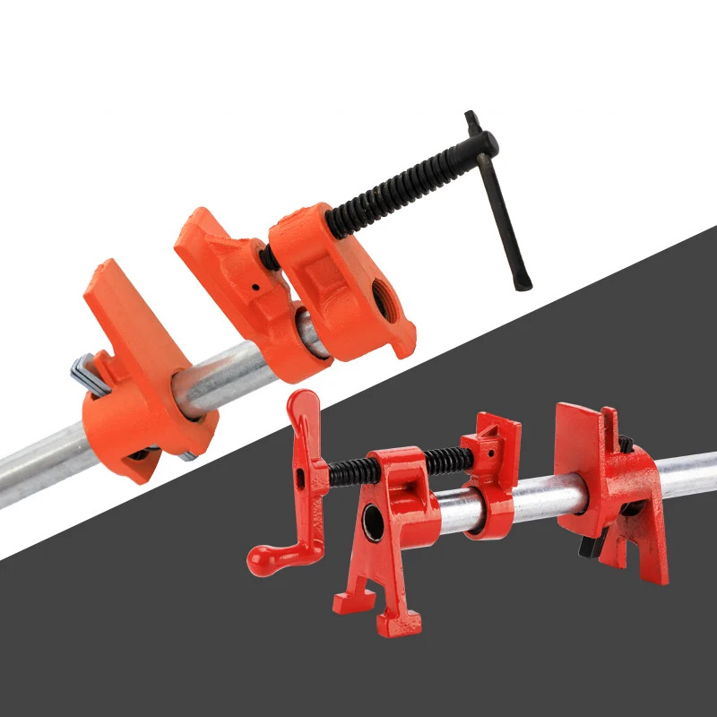 O50 1 PC 1/2in-3/4in Wood Gluing Pipe Clamp Set Heavy Duty Professional Woodworking Cast Iron Water Pipe Splice Clamp
O50 1 PC 1/2in-3/4in Wood Gluing Pipe Clamp Set Heavy Duty Professional Woodworking Cast Iron Water Pipe Splice Clamp