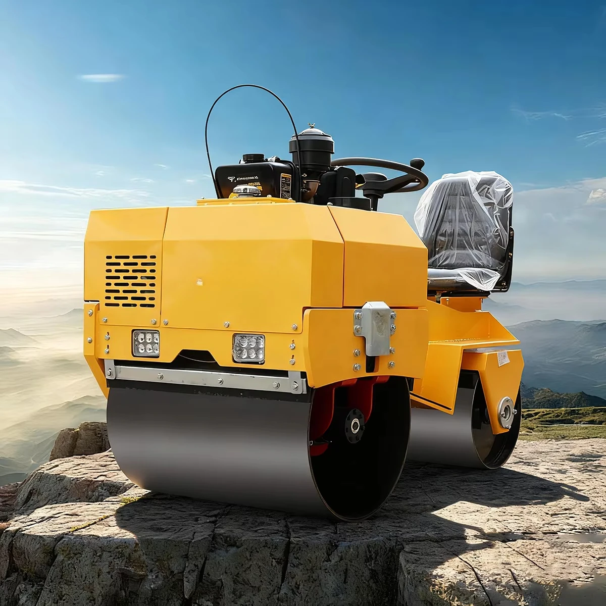 New 1-3Ton Double Drum Road Roller with Changchai Engine China Brand Vibratory Compactor Factory Supply for Asphalt Pavement
New 1-3Ton Double Drum Road Roller with Changchai Engine China Brand Vibratory Compactor Factory Supply for Asphalt Pavement